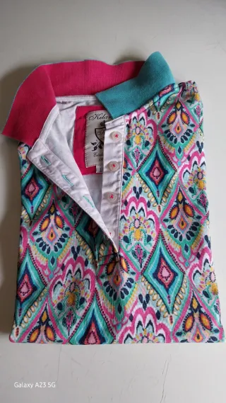 Camisa Polo Dama Kilarny Multicolor Talla L