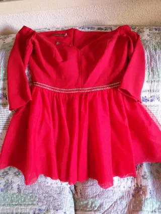 Vestido fiesta LOVE LOVE rojo