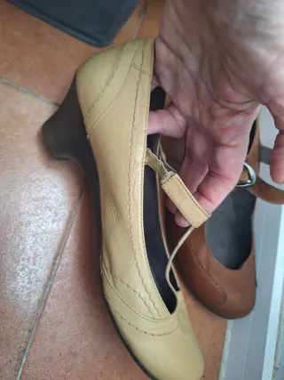 Lote de botas y zapatos vintage