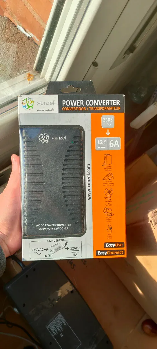 Convertidor Xunzel 230V AC a 12V DC 6A