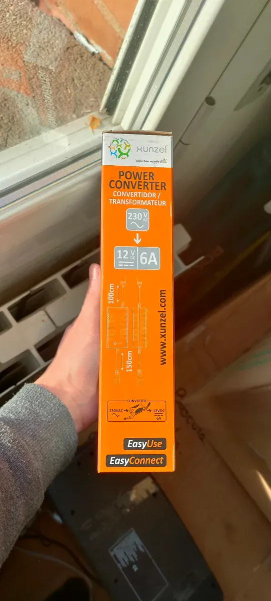 Convertidor Xunzel 230V AC a 12V DC 6A