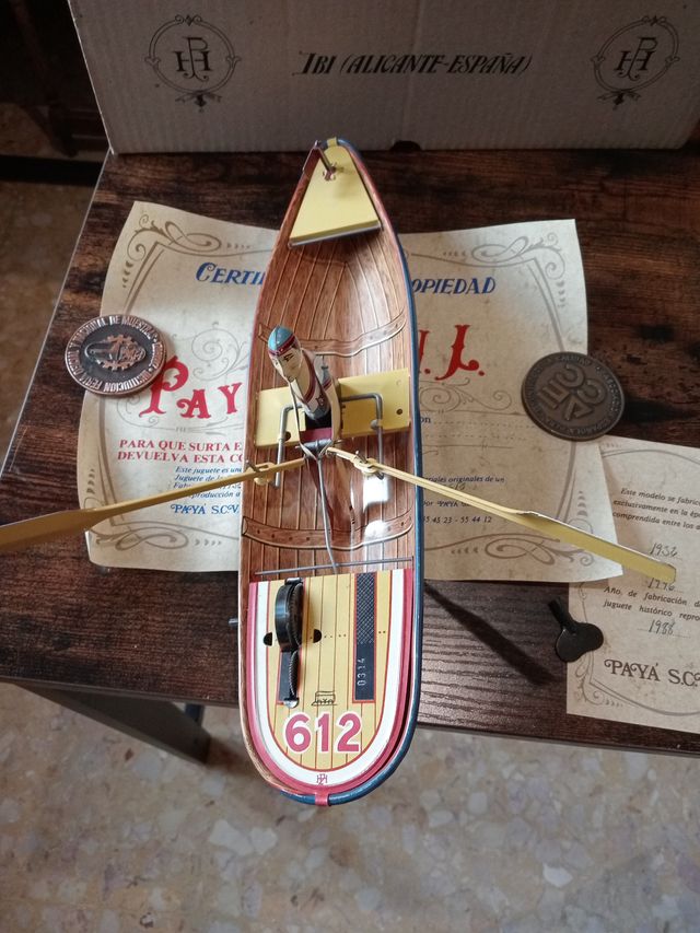 Paya remero ojalata 314 con caja y certificado