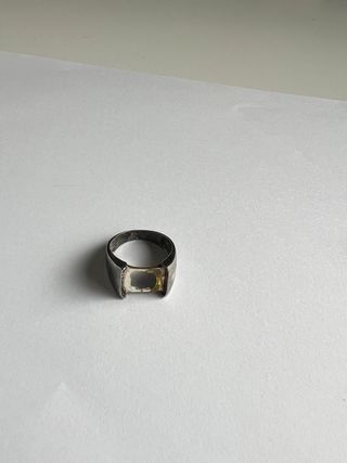 Anillo de plata sin piedra