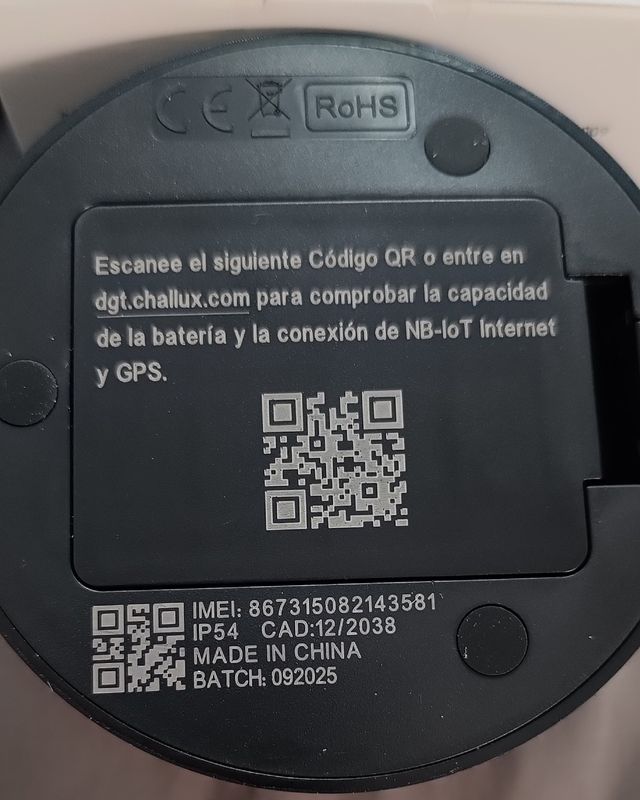 Baliza V16 Conectada DGT Pritech