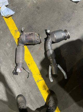 Downpipe 200 Celdas Cooper F55 y F56
