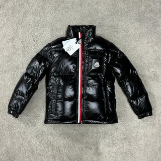 Chaqueta Moncler Negra Brillante