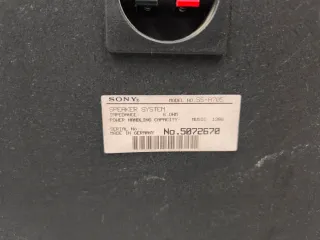 Pack 4 altavoces Sony