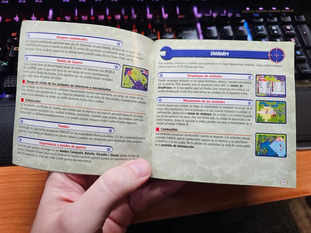 Advance Wars Dual Strike Nintendo DS Pal-Esp