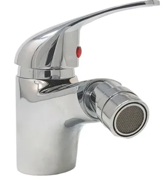 Rubinetto Bagno Bidet Miscelatore Grigio Silver