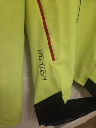 Chaqueta Castelli Perfetto Amarillo Fluor talla M.