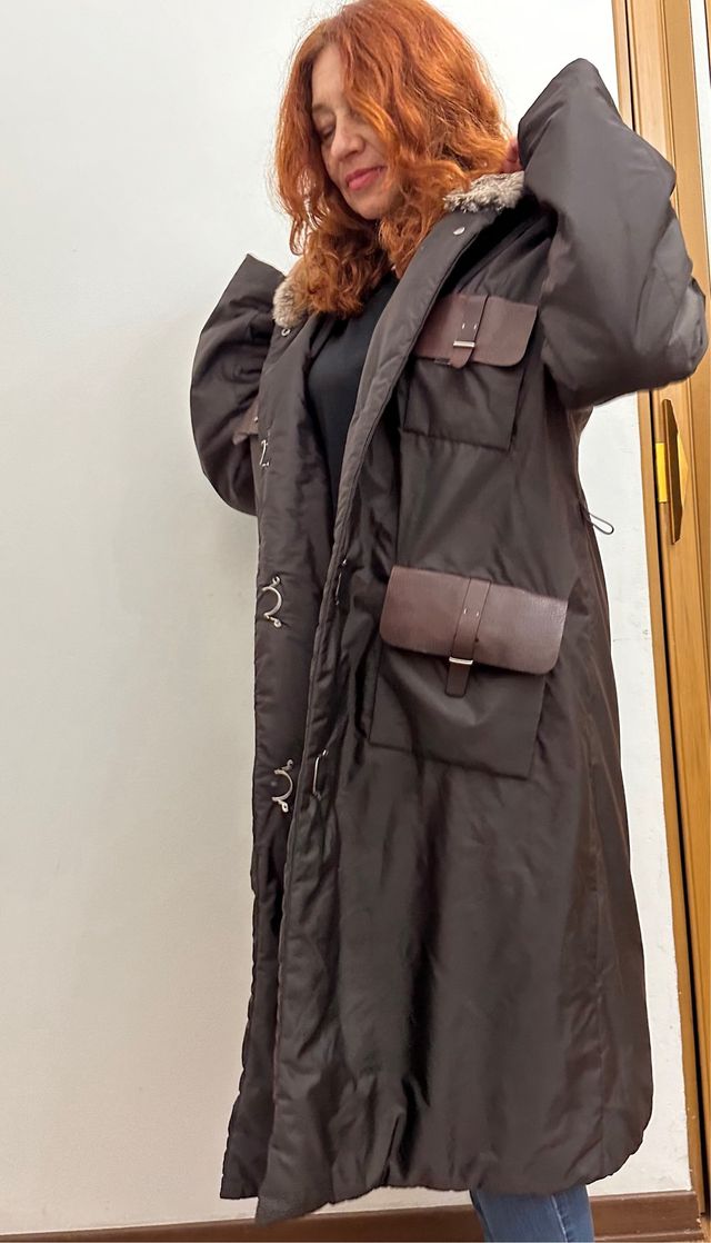 Piumino Ermanno Scervino tg.XL/XXL. Chinchilla