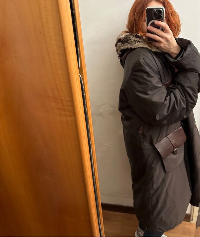 Piumino Ermanno Scervino tg.XL/XXL. Chinchilla