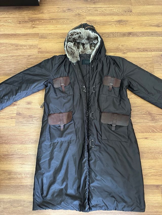 Piumino Ermanno Scervino tg.XL/XXL. Chinchilla