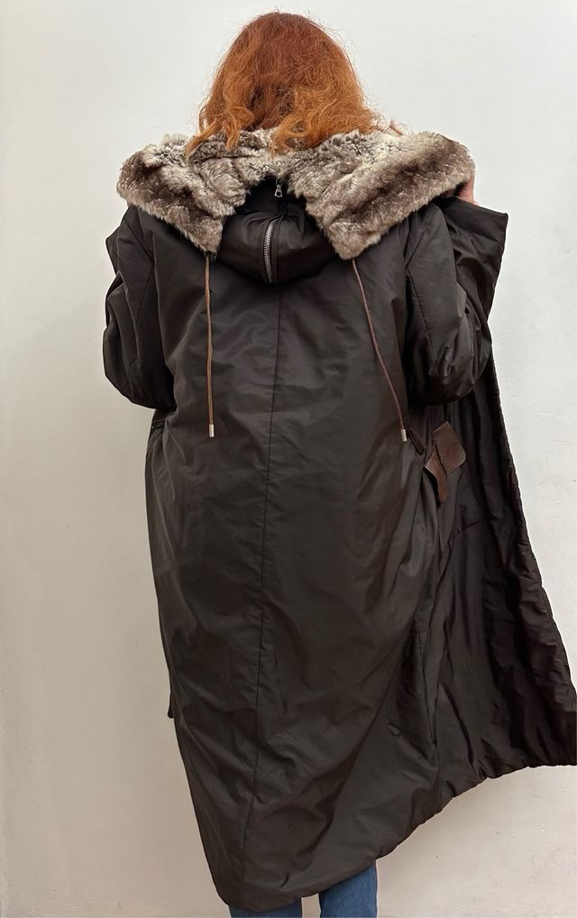 Piumino Ermanno Scervino tg.XL/XXL. Chinchilla