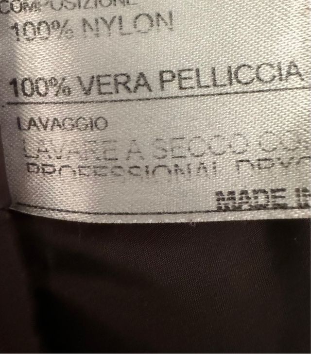 Piumino Ermanno Scervino tg.XL/XXL. Chinchilla