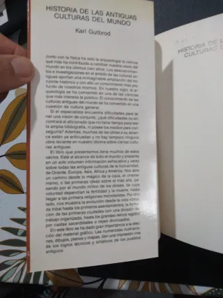 Historia de las antiguas culturas del mundo