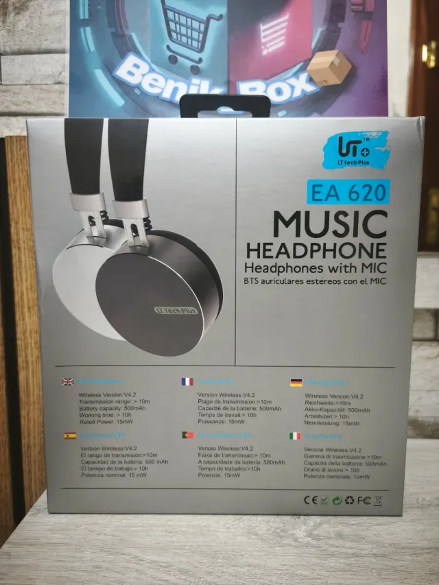 Auriculares LT tech Plus EA620 con Micrófono.