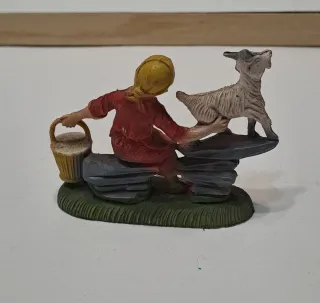 2 personaggi presepe e appendino