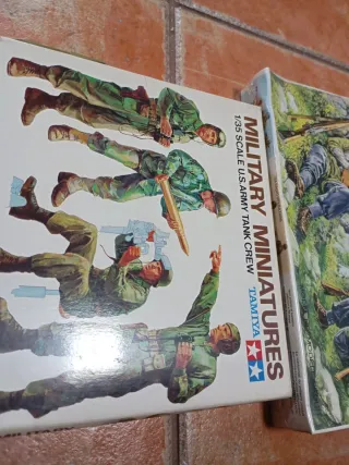 Maquetas Soldados 1/35: Alemanes y USA