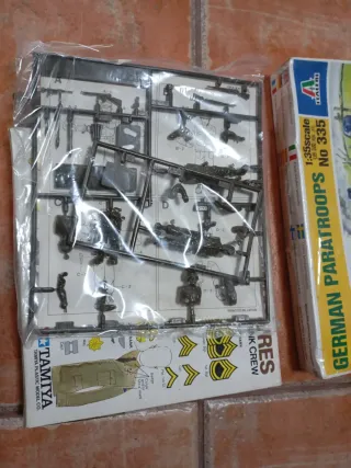 Maquetas Soldados 1/35: Alemanes y USA