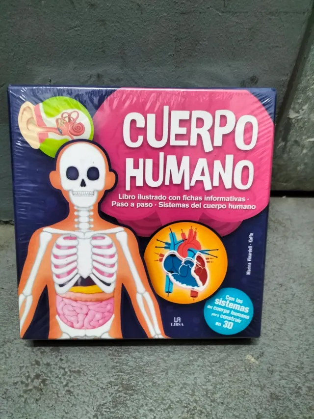 Libro Cuerpo Humano Ilustrado LA LIBSA