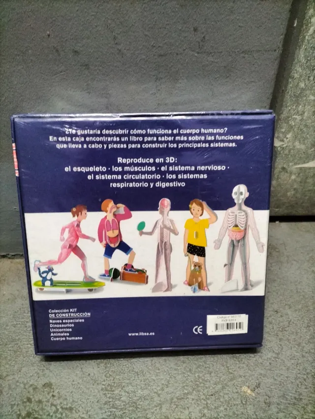 Libro Cuerpo Humano Ilustrado LA LIBSA