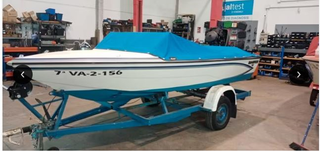 Embarcación de recreo Yamaha 40 hp con Remolque