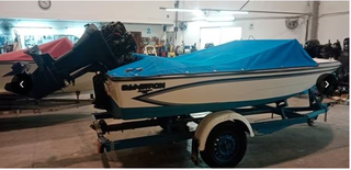 Embarcación de recreo Yamaha 40 hp con Remolque