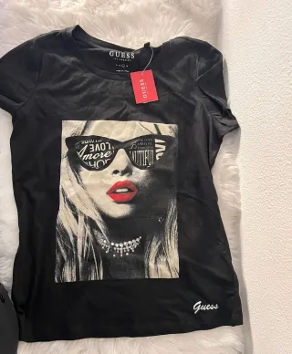 Camiseta Guess Mujer Talla L Estampado