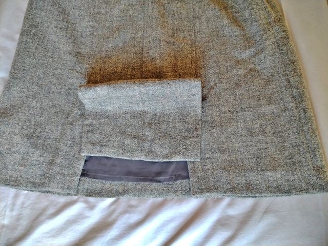 Vestido Lasserre gris sin mangas