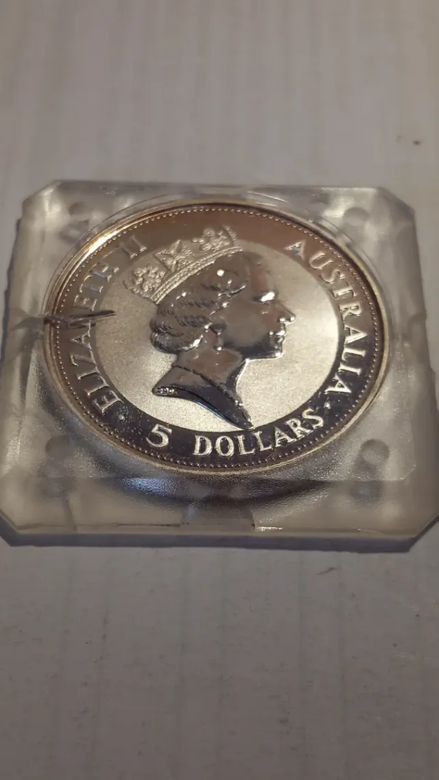 Moneda Plata Australia 1 Onza Kookaburra