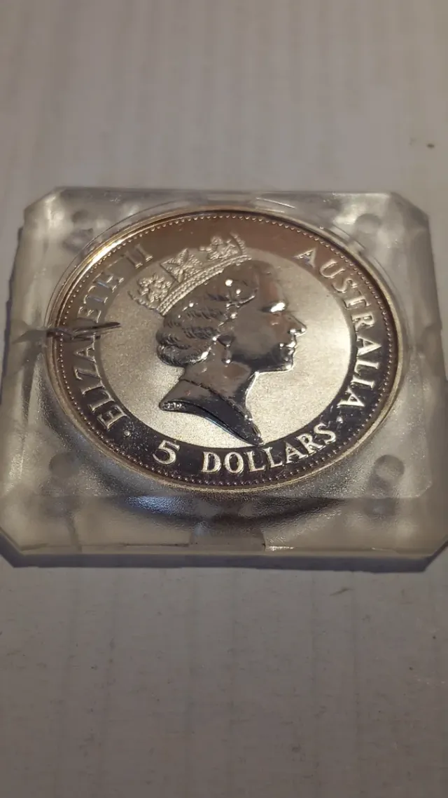 Moneda Plata Australia 1 Onza Kookaburra