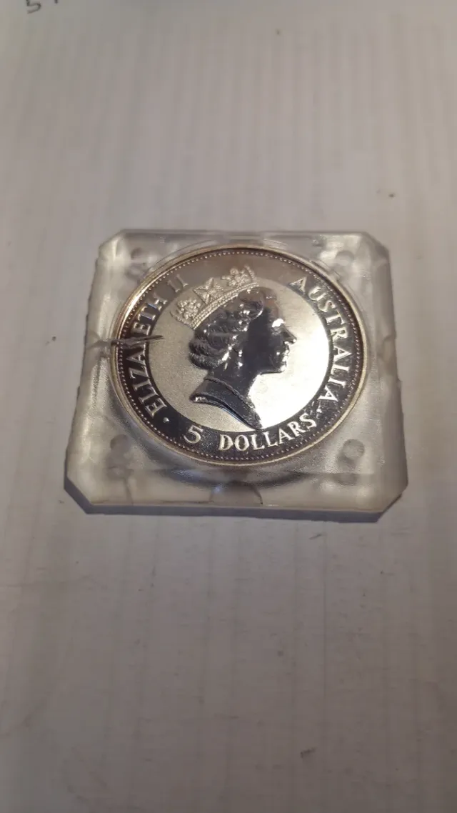 Moneda Plata Australia 1 Onza Kookaburra