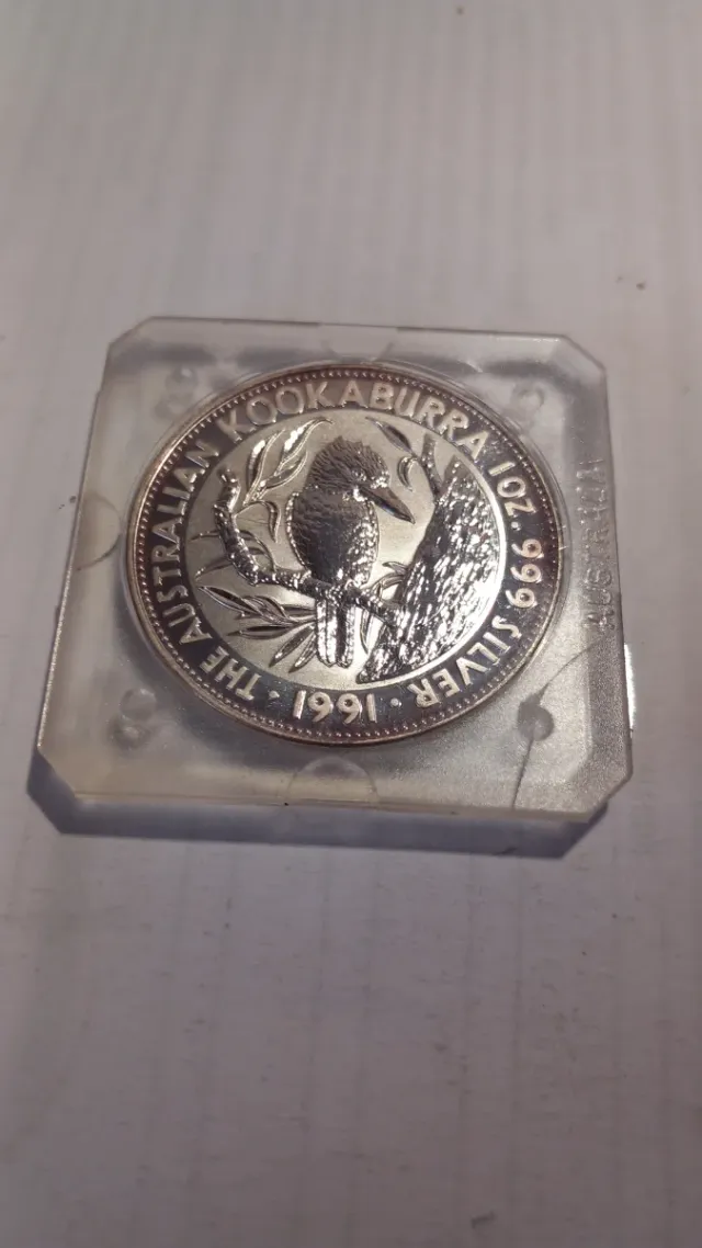 Moneda Plata Australia 1 Onza Kookaburra