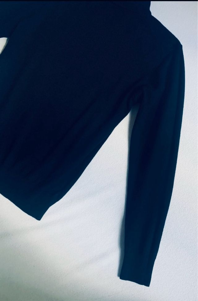 Jersey Lana Merino Negro Unisex