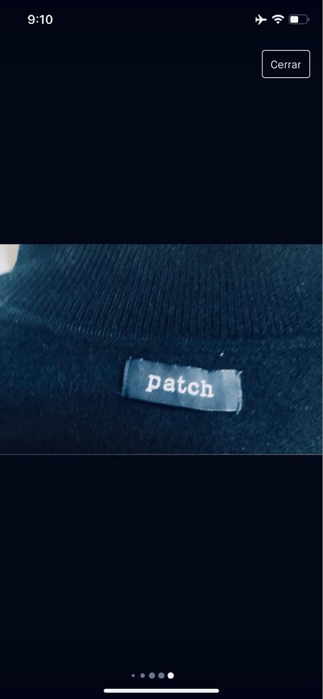 Jersey Lana Merino Negro Unisex