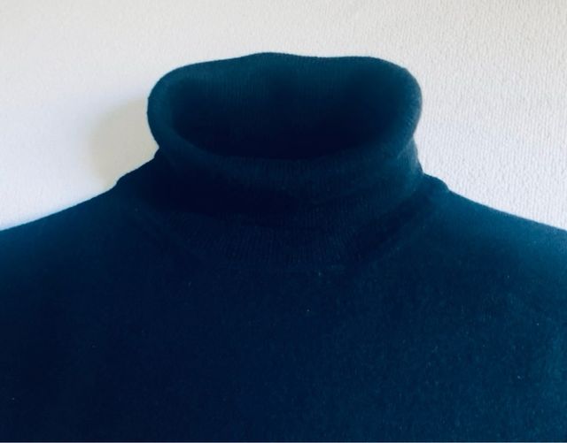 Jersey Lana Merino Negro Unisex