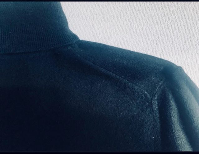 Jersey Lana Merino Negro Unisex