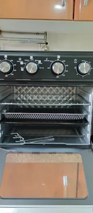 Horno Eléctrico Multifunción Tostador Freidora Air