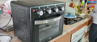 Horno Eléctrico Multifunción Tostador Freidora Air