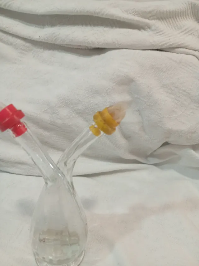 Aceitera y Vinagrera de Vidrio