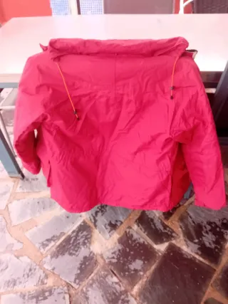 Columbia Anorak/Parka Roja Talla M