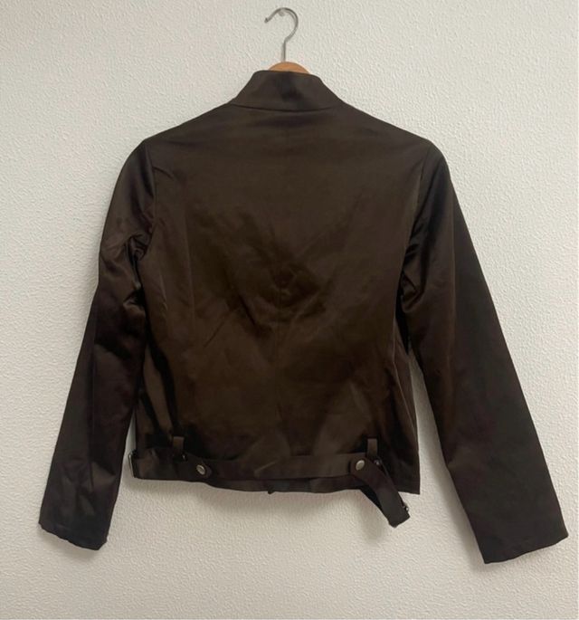 Conjunto Adolfo Domínguez Chaqueta y Falda Marrón