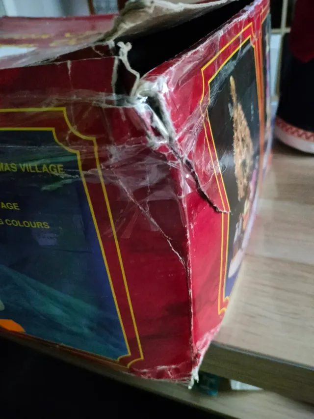 Adorno Navideño con Luces y Figuras