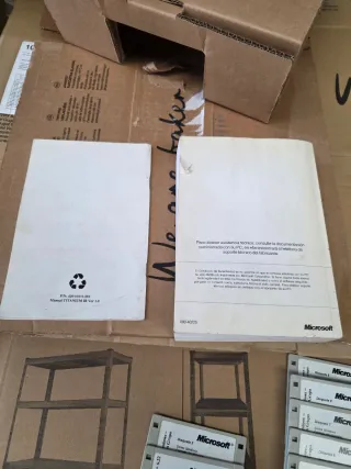 Disquetes Windows MS-DOS y Manuales PC