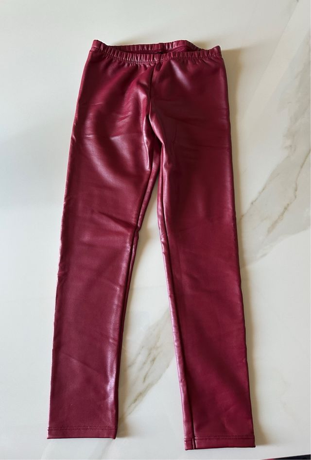 Leggings bambina Calzedonia bordeaux 7/8 anni