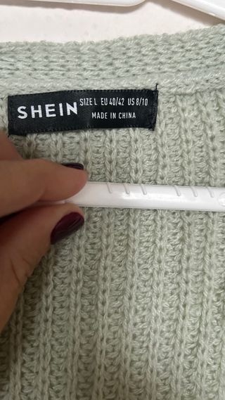 Rebeca SHEIN verde talla L