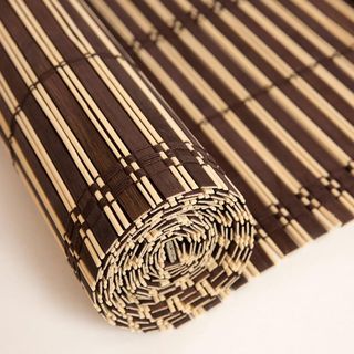 3 Estores de bambú enrollables