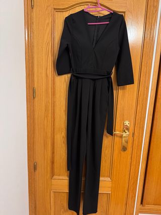 Mono largo elegante negro