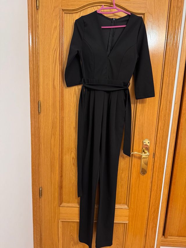 Mono largo elegante negro